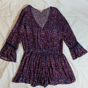 American Eagle long sleeve romper